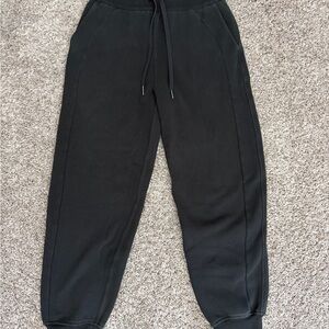 Lululemon Sweatpants Womens Black Scuba Relaxed Jogger